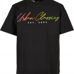 Тениска за момчета Boys Script Logo Tee black 158/164