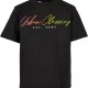 Тениска за момчета Boys Script Logo Tee black 158/164