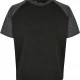 Тениска за момчета Boys Raglan Contrast Tee black/charcoal 158/164