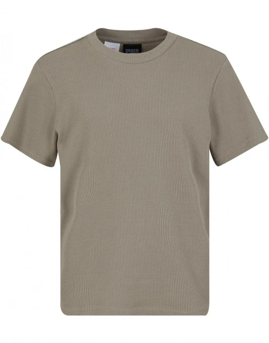 Тениска за момчета Boys Waffle Tee paleolive 158/164