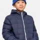 Boys Basic Bubble Jacket navy/white/navy 158/164