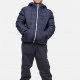 Boys Basic Bubble Jacket navy/white/navy 158/164
