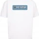 Мъжка тениска в бял цвят WU Wear Earth Logo Oversize, Овърсайз - Hoodstyle.bg