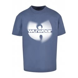 Мъжка овърсайз тениска WU Wear Faded Logo