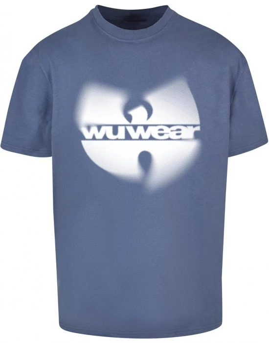 Мъжка овърсайз тениска WU Wear Faded Logo, Овърсайз - Hoodstyle.bg