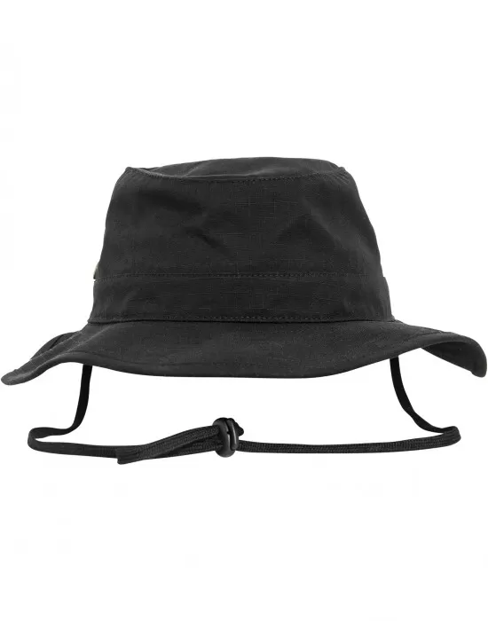 Шапка идиотка с връзка в черен цвят Angler Hat, Идиотки - Hoodstyle.bg