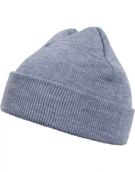 Бийни шапка в син цвят MSTRDS Beanie Basic Flap h.indigo, Шапки бийнита - Hoodstyle.bg