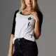 Дамска блуза Merchcode Balloons wht/blk, Блузи - Hoodstyle.bg