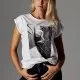 Дамска бяла тениска Merchcode Rita Ora, Тениски - Hoodstyle.bg
