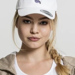 Дамска шапка с козирка Mister Tee Unicorn в бяло