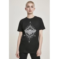 Дамска тениска Mister Tee Moth в черен цвят
