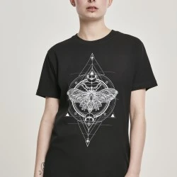 Дамска тениска Mister Tee Moth в черен цвят