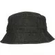 Дънкова шапка идиотка в черен цвят Denim Bucket Hat, Идиотки - Hoodstyle.bg