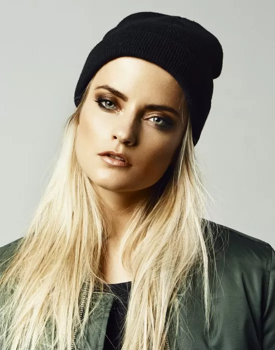 Шапка бийни в черен цвят Heavyweight Beanie, Шапки бийнита - Hoodstyle.bg