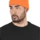 Шапка бийни в оранжев цвят Heavyweight Beanie, Шапки бийнита - Hoodstyle.bg