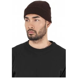 Шапка бийни в кафяв цвят Heavyweight Beanie 