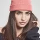 Шапка бийни в цвят корал Heavyweight Beanie, Шапки бийнита - Hoodstyle.bg
