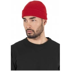 Шапка бийни в червен цвят Heavyweight Beanie 