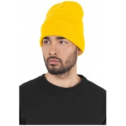 Шапка бийни в жълт цвят Heavyweight Long Beanie gold 