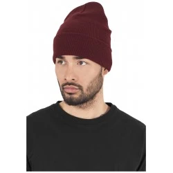 Шапка бийни в тъмночервен цвят Heavyweight Long Beanie 