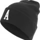 Бийни шапка в черен цвят MSTRDS Letter Cuff Knit Beanie A, Шапки бийнита - Hoodstyle.bg