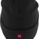 Бийни шапка в черен цвяр MSTRDS Letter Cuff Knit Beanie I, Шапки бийнита - Hoodstyle.bg