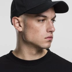 Шапка с козирка в черен цвят Low Profile Cotton Twill 