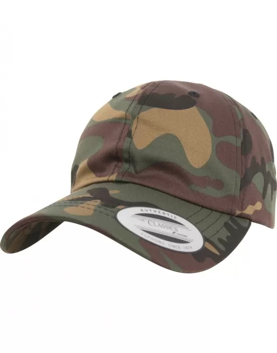 Шапка с козирка в камуфлаж Low Profile Cotton Twill, Шапки с козирка - Hoodstyle.bg