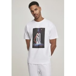 Мъжка бяла тениска Mister Tee NASA 60