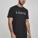 Мъжка черна тениска Mister Tee Libert, Тениски - Hoodstyle.bg