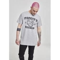 Мъжка сива тениска Merchcode Popeye Barber Shop
