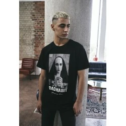 Мъжка тениска в черен цвят Mister Tee Bad Habit