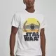 Мъжка тениска MERCHCODE Star Wars Sunset в бял цвят, Тениски - Hoodstyle.bg