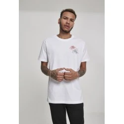 Мъжка тениска Mister Tee Keke Rose в бял цвят