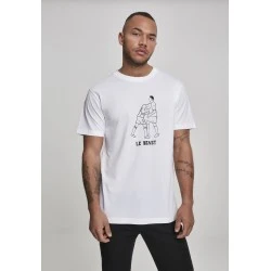 Мъжка тениска Mister Tee Le Beast в бял цвят