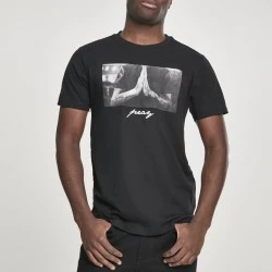 Mъжка тениска Mister Tee Pray black