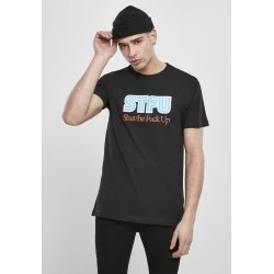 Мъжка тениска Mister Tee STFU в черен цвят