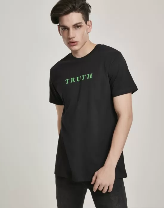 Мъжка тениска Mister Tee Truth в черен цвят, Тениски - Hoodstyle.bg