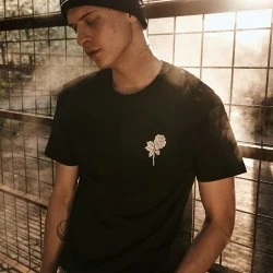 Мъжка тениска Mister Tee Wasted Youth в черен цвят