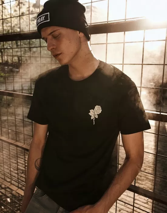 Мъжка тениска Mister Tee Wasted Youth в черен цвят, Тениски - Hoodstyle.bg