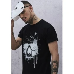 Мъжка тениска Mister Tee Waterpaint Skull