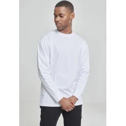 Мъжка блуза Urban Classics Tall в бяло
