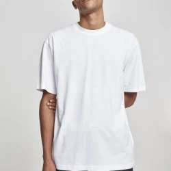 Мъжка тениска в бяло Urban Classics Tall