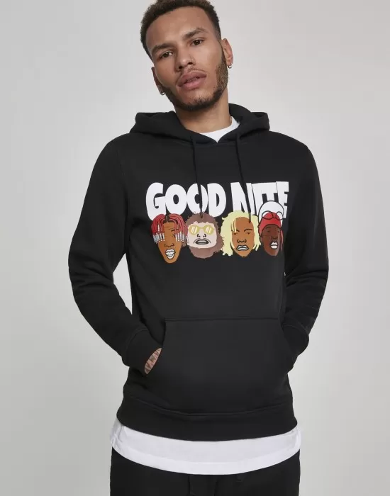 Мъжки черен суичър Mister Tee Goodnite, Суичъри - Hoodstyle.bg