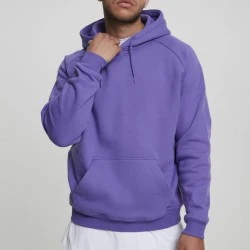 Мъжки изчистен виолетов суичър Urban Classics ultraviolet TB014