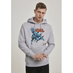 Мъжки сив суичър MERCHCODE Black Panther