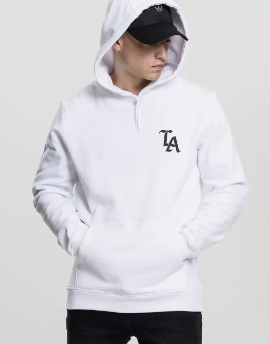 Мъжки суичър Mister Tee LA в бял цвят, Суичъри - Hoodstyle.bg
