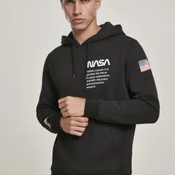 Мъжки суичър Mister Tee NASA Definition в черно