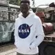 Мъжки суичър Mister Tee NASA в бял цвят, Суичъри - Hoodstyle.bg
