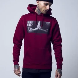 Мъжки суичър Mister Tee Pray в червено